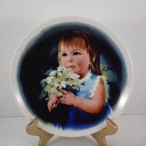 "For You" Zolan's Children Plate Col.. 4th issue #4633B, 1981